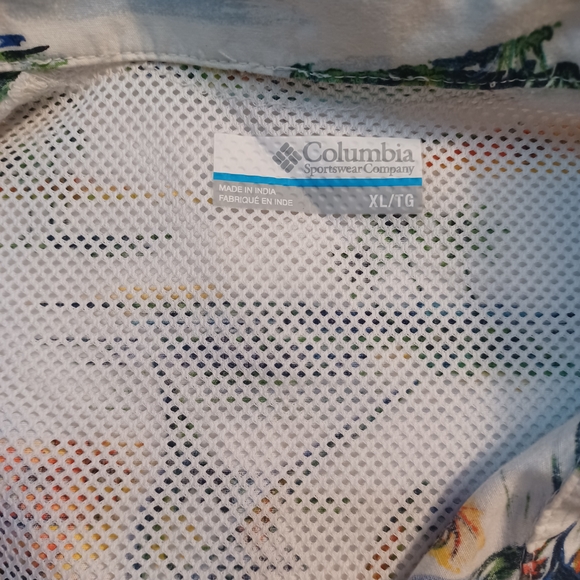 Columbia PFG Vented Short Sleeve Fishing Shirt Men's Size XL - Picture 2 of 12